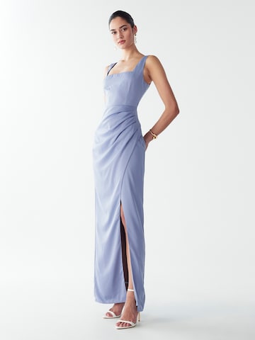Robe 'Detroit' Willa en bleu : devant