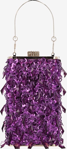 faina - Bolso de noche en lila: frente