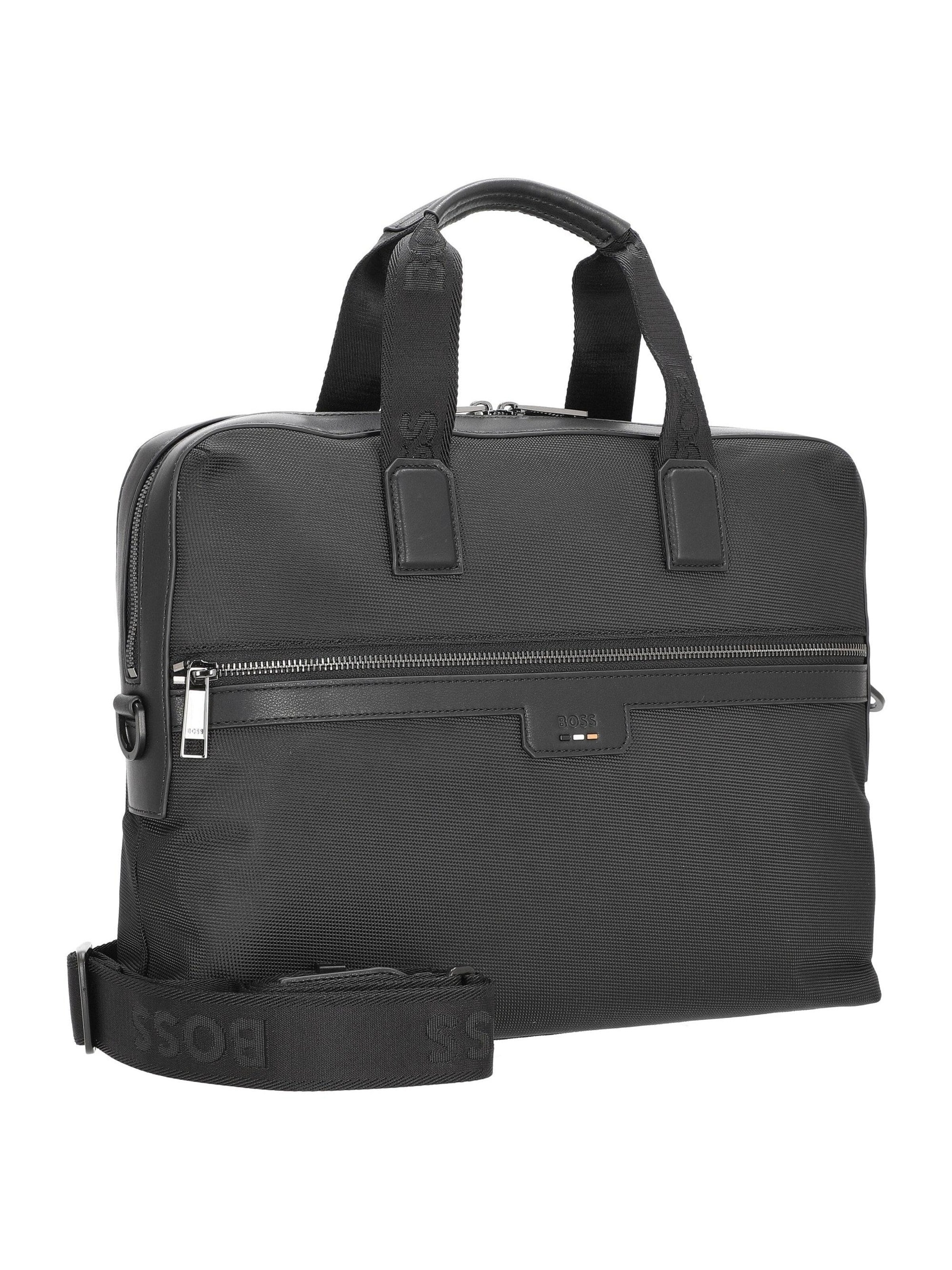 HUGO BOSS Briefcase 'Ray N' in Black