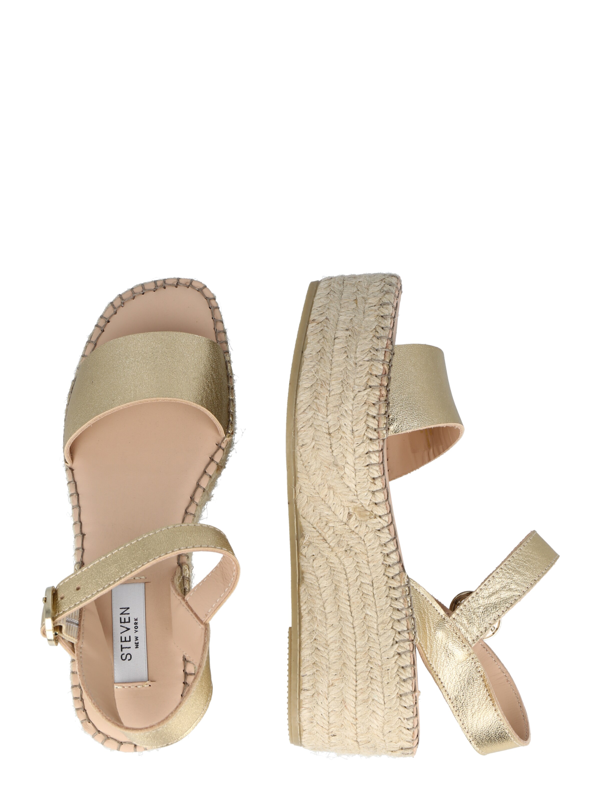 Frauen Sandalen Steven New York Sandale 'JOELA' in Gold - VQ41446 Frauen Sandalen Steven New York Sandale 'JOELA' in Gold - VQ41446