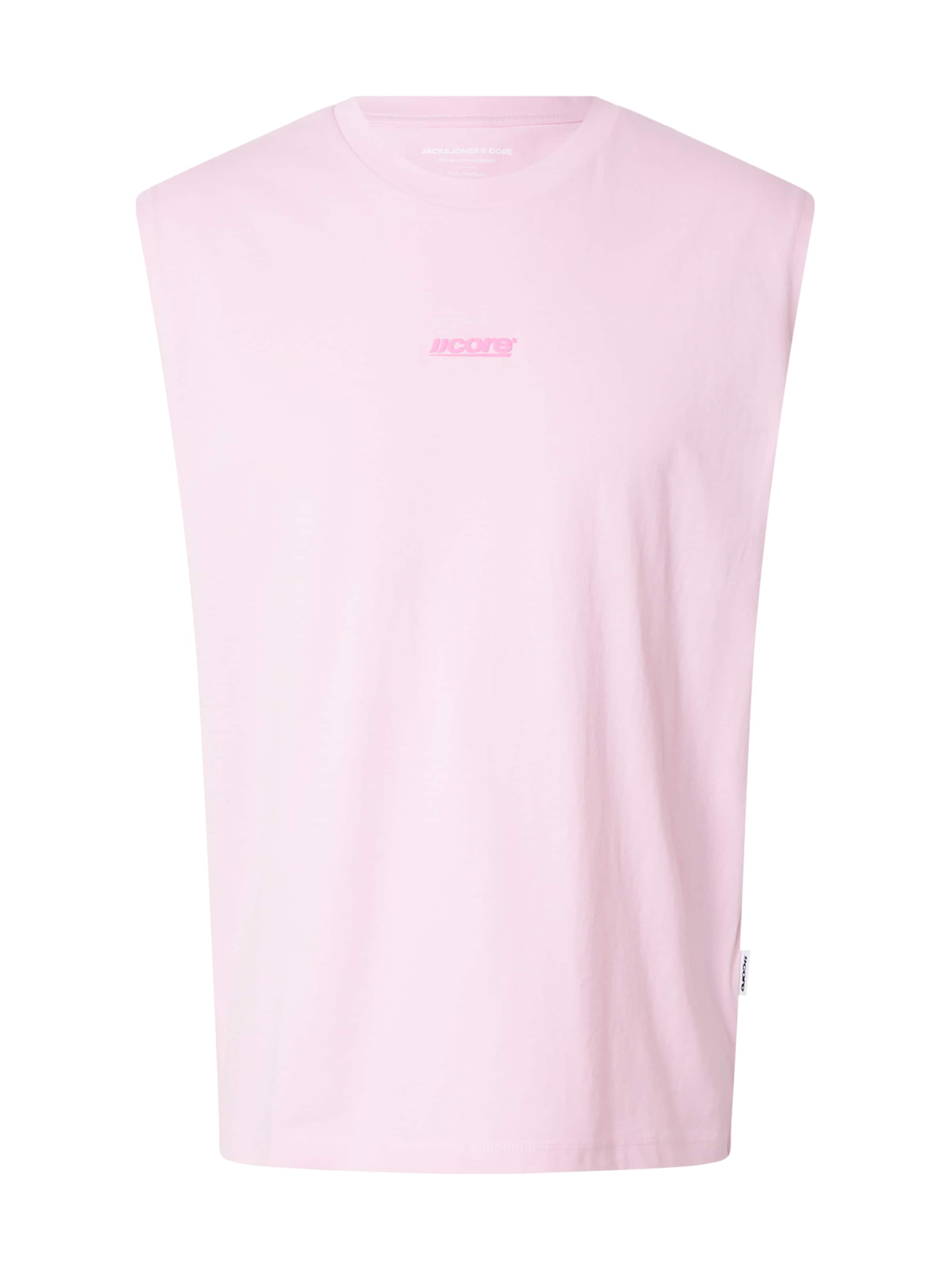 JACK & JONES Футболка 'JCOCLUB' в Ярко-розовый: спереди