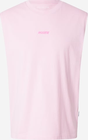 JACK & JONES Футболка 'JCOCLUB' в Ярко-розовый: спереди