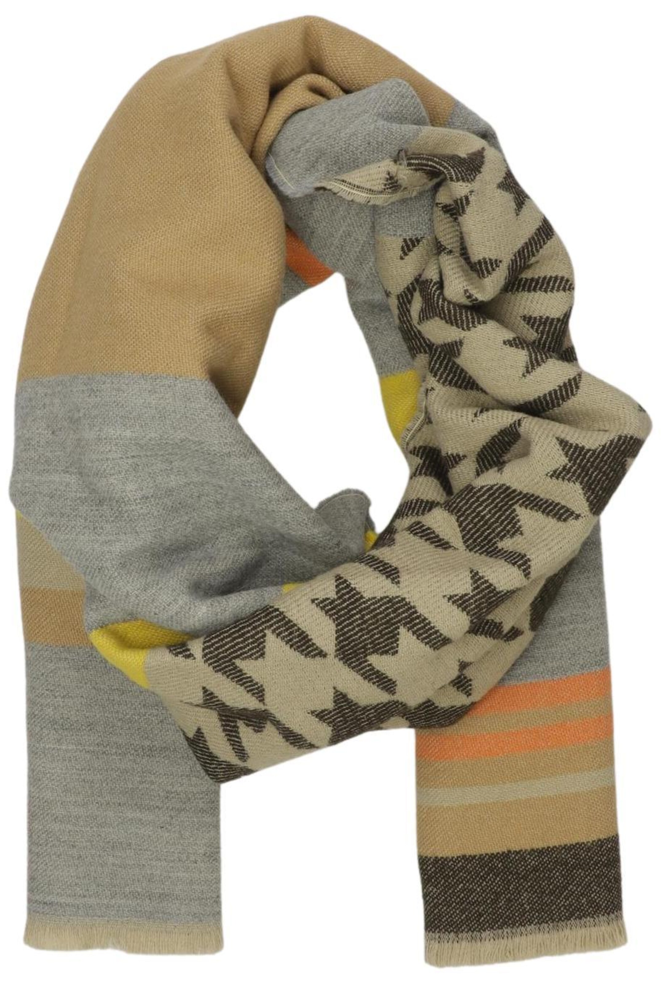 CODELLO Scarf & Wrap in One size in Beige: front