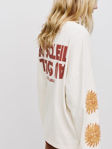 Pull&Bear Tričko - Béžová
