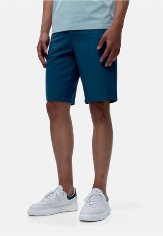 Born Living Yoga Regular Broek 'Ganges' in Blauw: voorkant