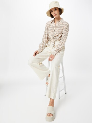 Gina Tricot Blouse 'Hilma' in Beige
