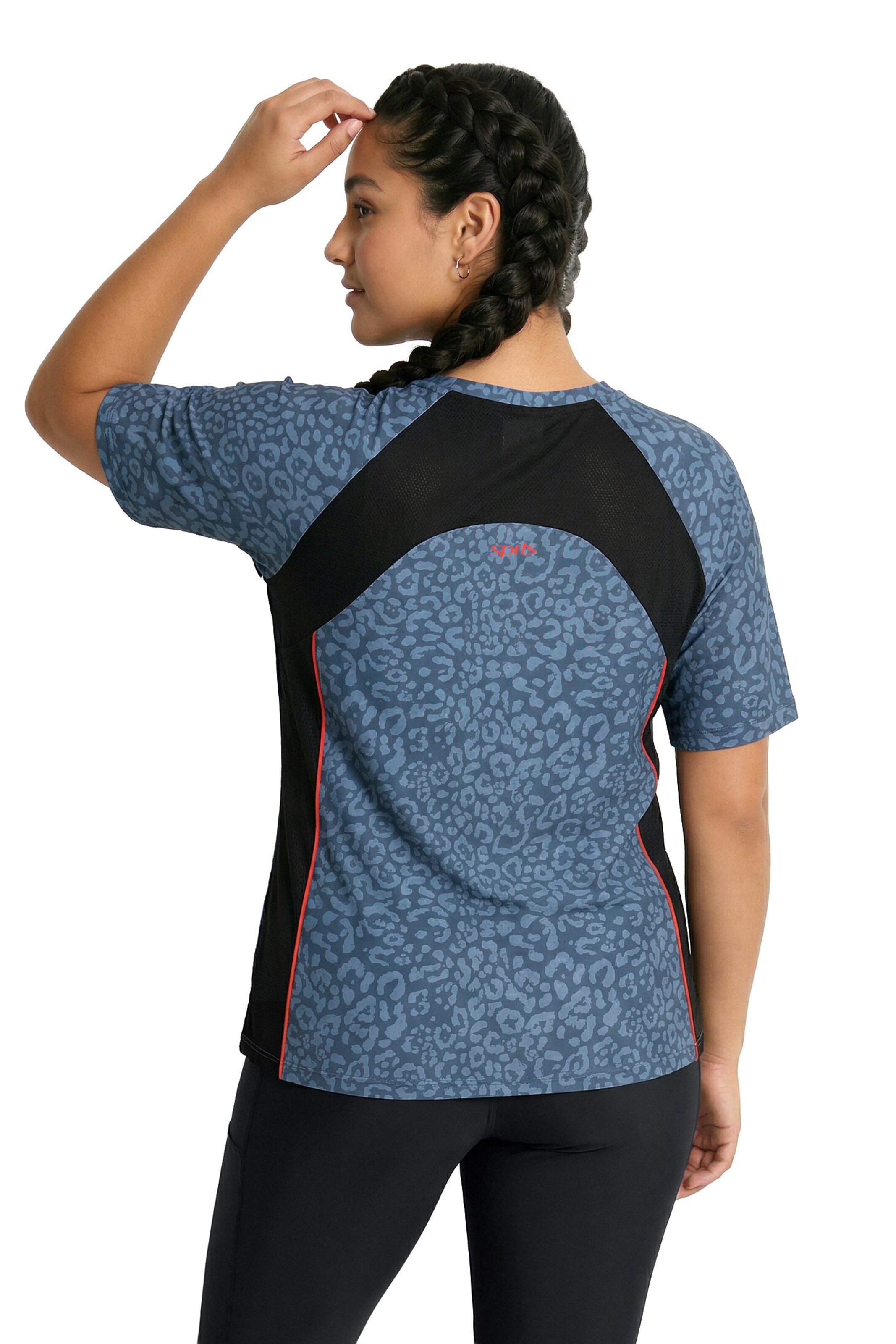 Ulla Popken Shirt in Blau
