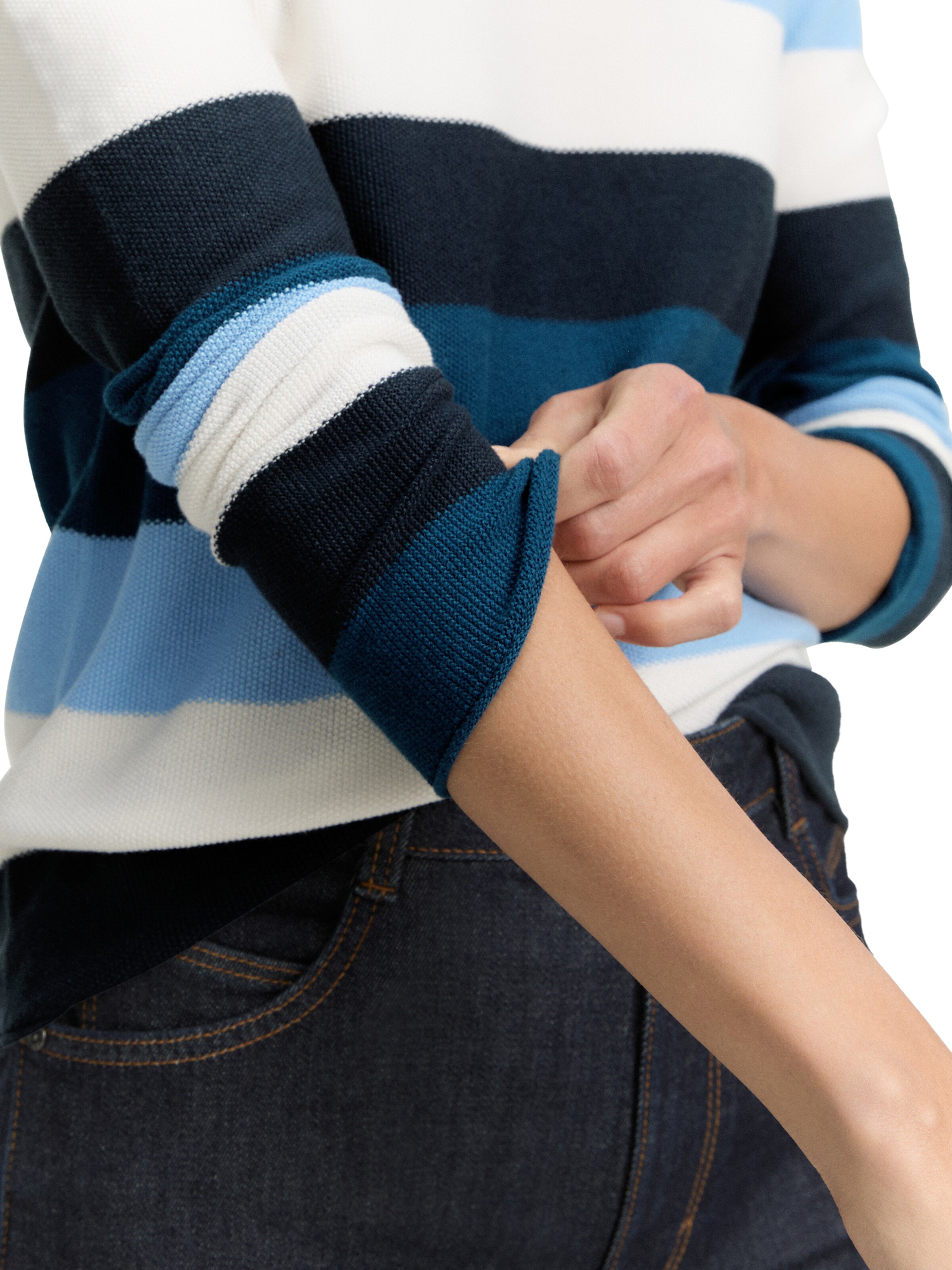 TOM TAILORPulover - plava boja