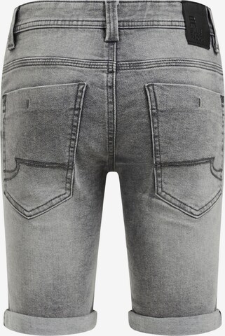 WE Fashion Slimfit Shorts in Grau