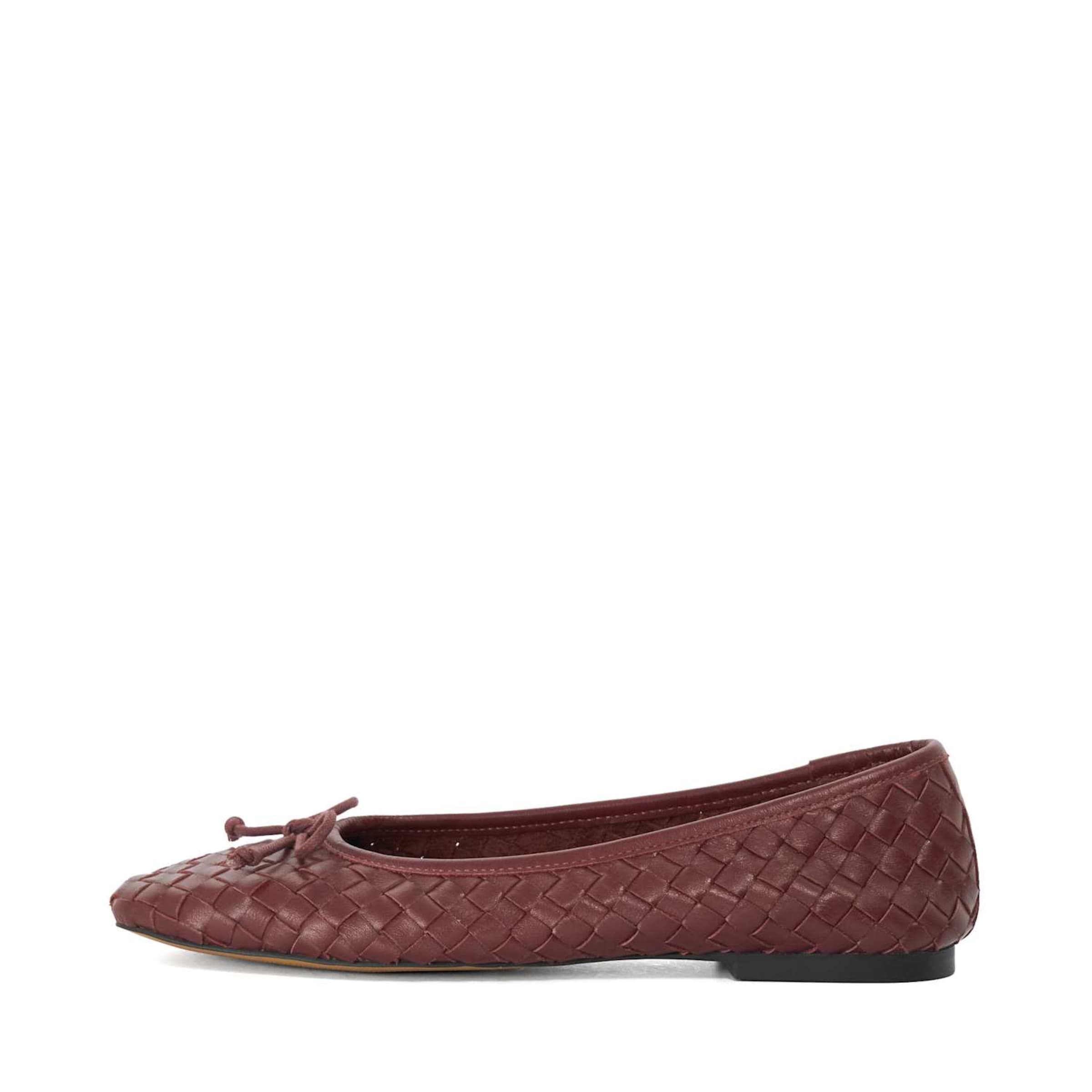 Dune LONDON Ballerina 'Heat' in Rood