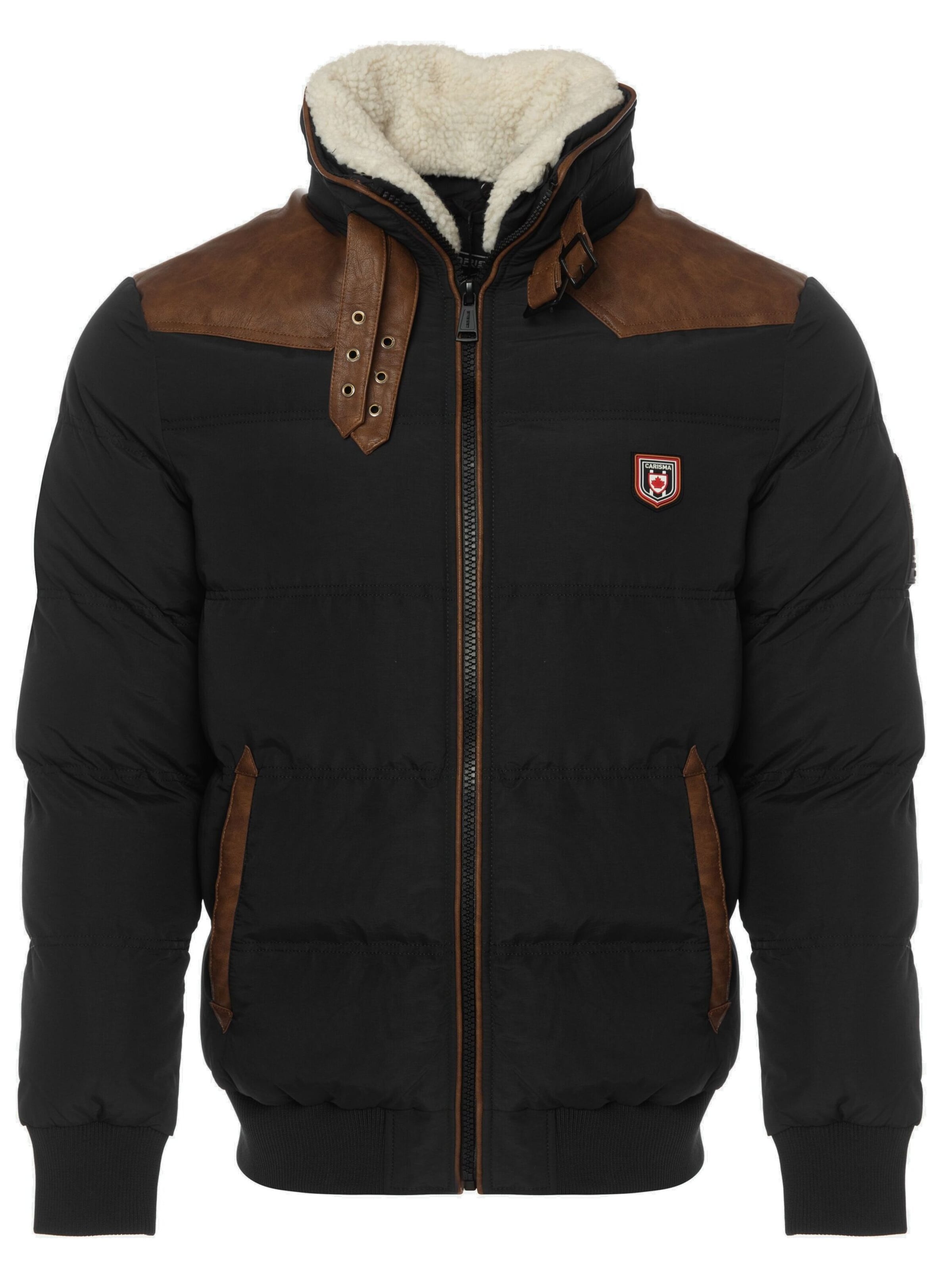 CARISMA Winterjacke in Schwarz: Vorderseite