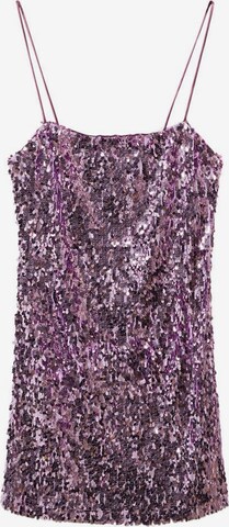 MANGO Cocktail Dress 'Xtear' in Purple: front