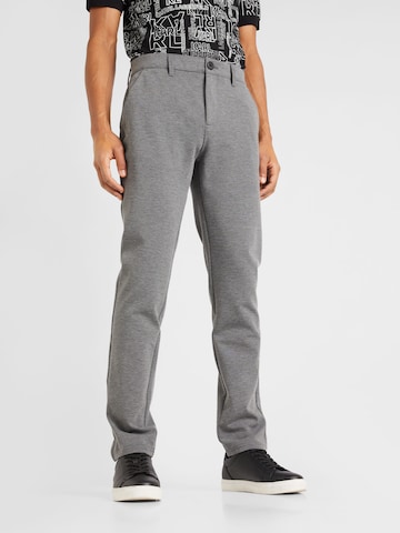 Regular Pantalon chino 'Bhlangford' BLEND en gris : devant