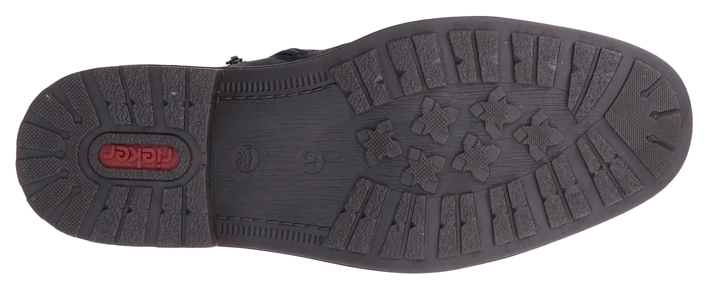 Rieker Lace-Up Boots in Black