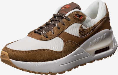 NIKE Athletic Shoes in Brown / White, Item view