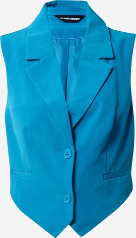 SOMETHINGNEW Vest 'Ruth' in Blue: front