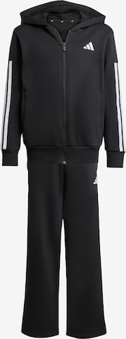 ADIDAS SPORTSWEAR Tracksuit in Black: front