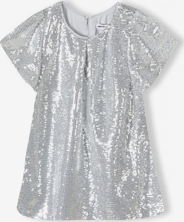 Robe MINOTI en argent : devant