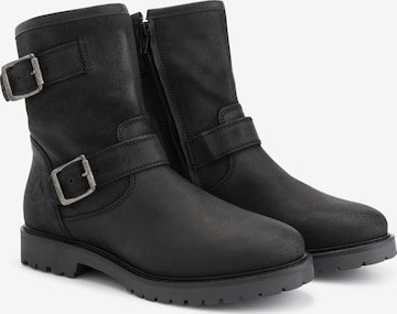 Travelin Ankle Boots 'Vattrup' in Black