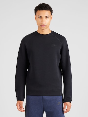 Nike Sportswear Sweatshirt i svart: framsida