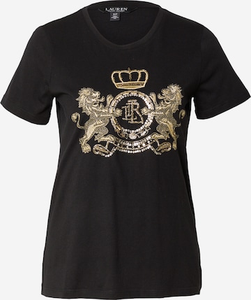 Lauren Ralph Lauren T-Shirt 'KATLIN' in Schwarz: predná strana