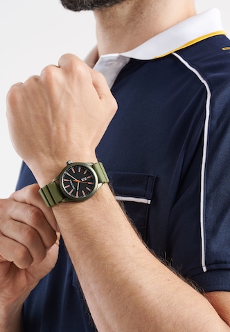 Montre à affichage analogique ' HANNAY BAY ' NAUTICA en vert : devant