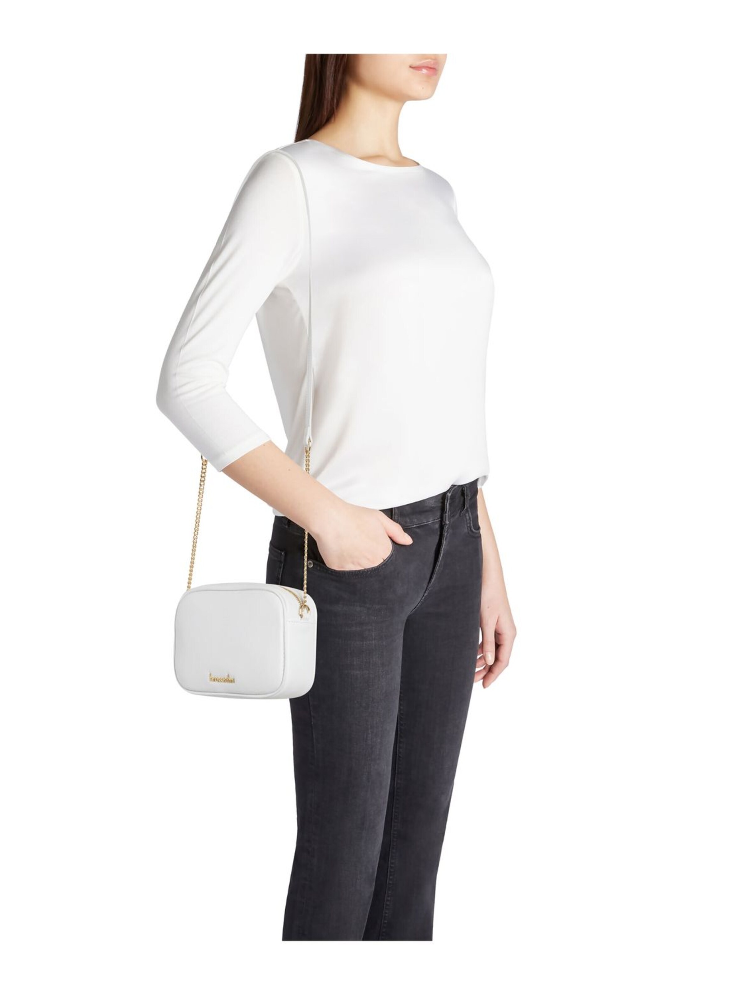 Braccialini Crossbody Bag 'Jinny' in White: front