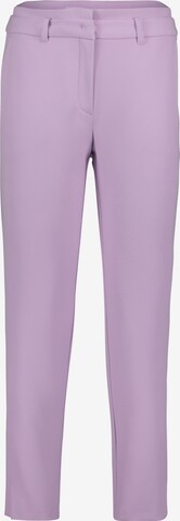 Betty & Co Regular Chino Pants in Purple: front
