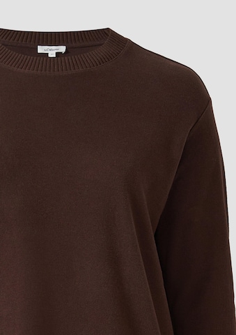 s.Oliver Sweatshirt in Bruin