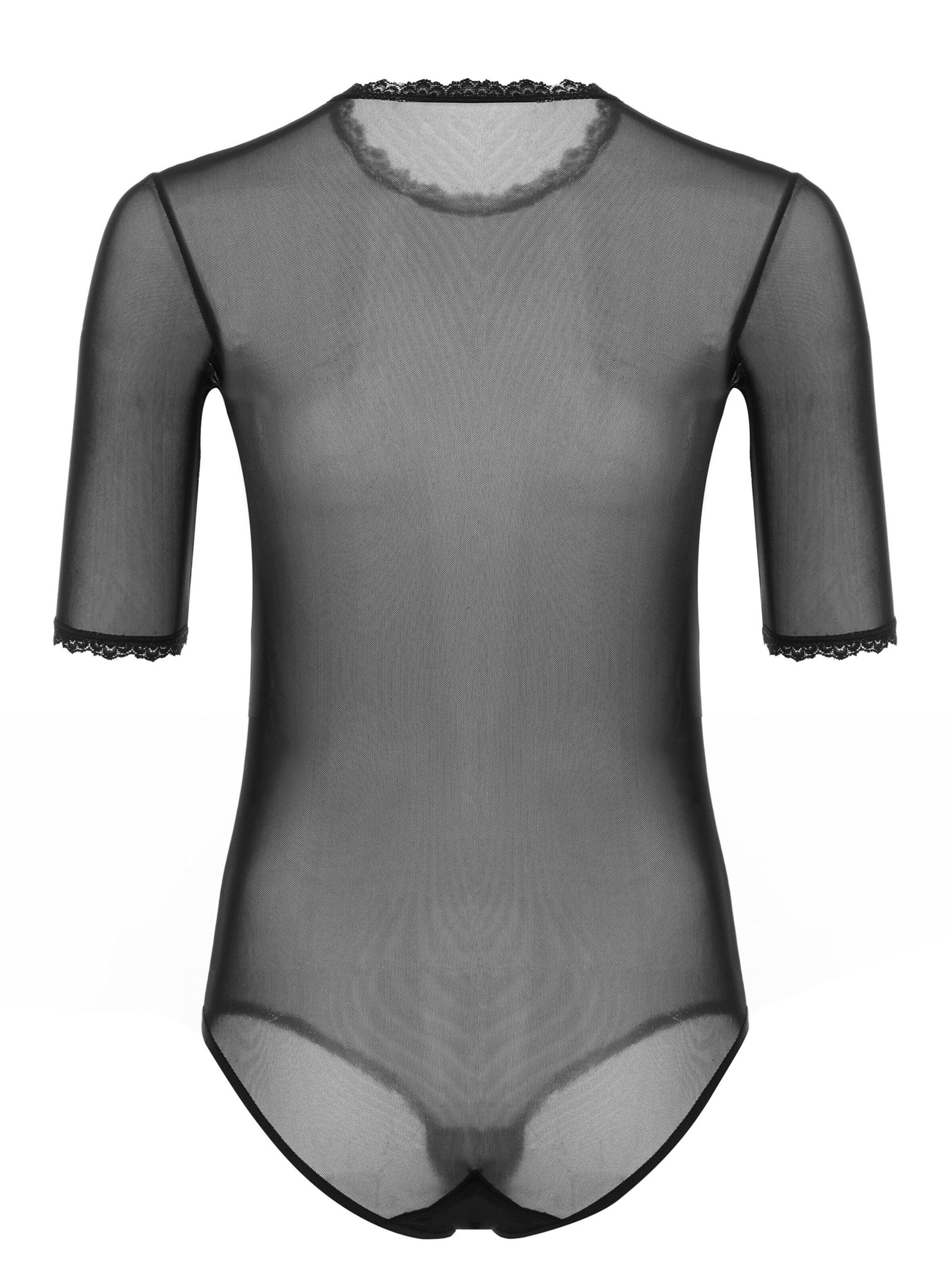 Evoni Bodysuit in Black