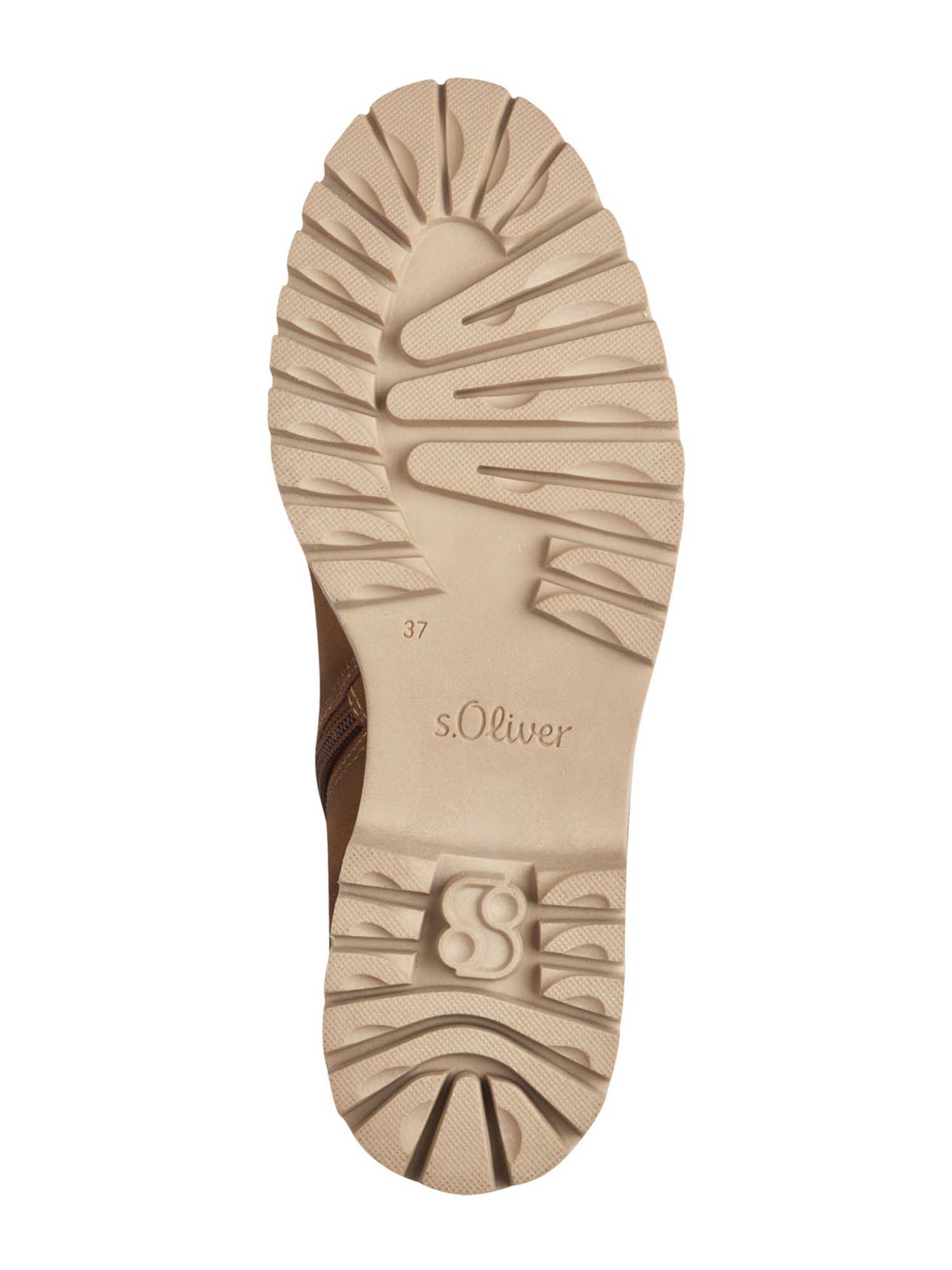 s.Oliver Ботинки на шнуровке в Коричневый