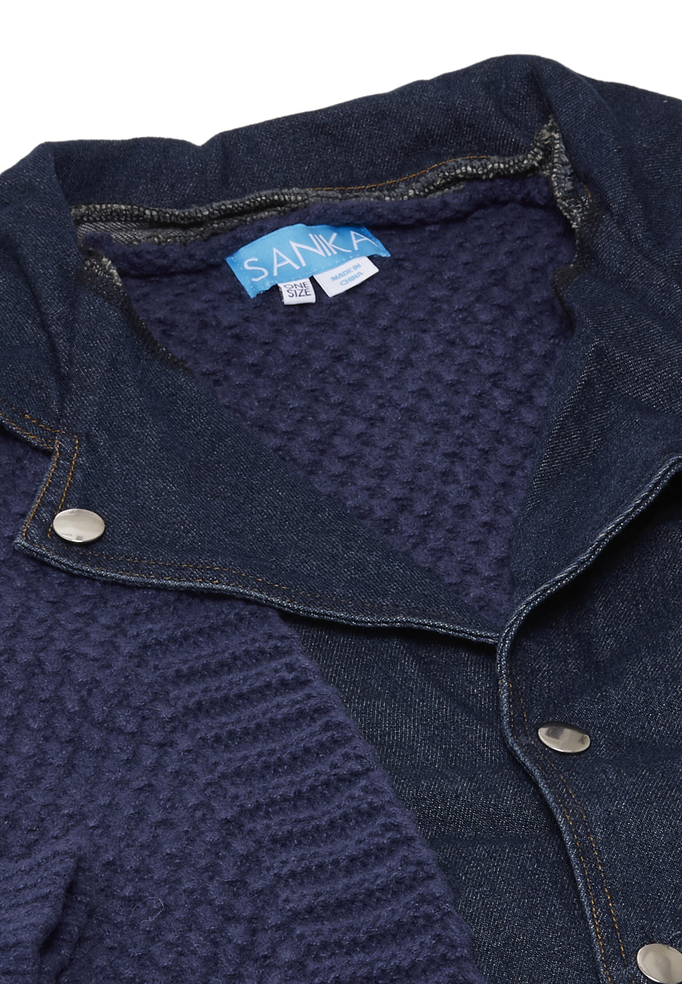 SANIKA Cardigan i blå