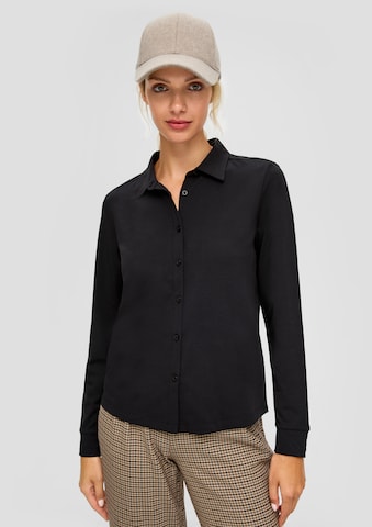 s.Oliver - Blusa en negro: frente