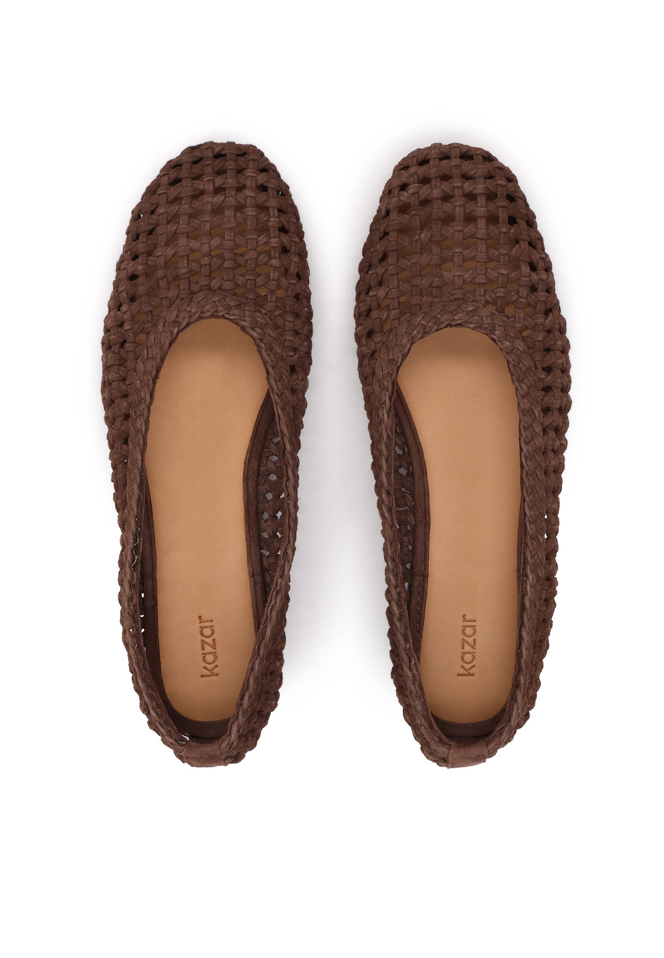 Kazar Ballet Flats in Brown
