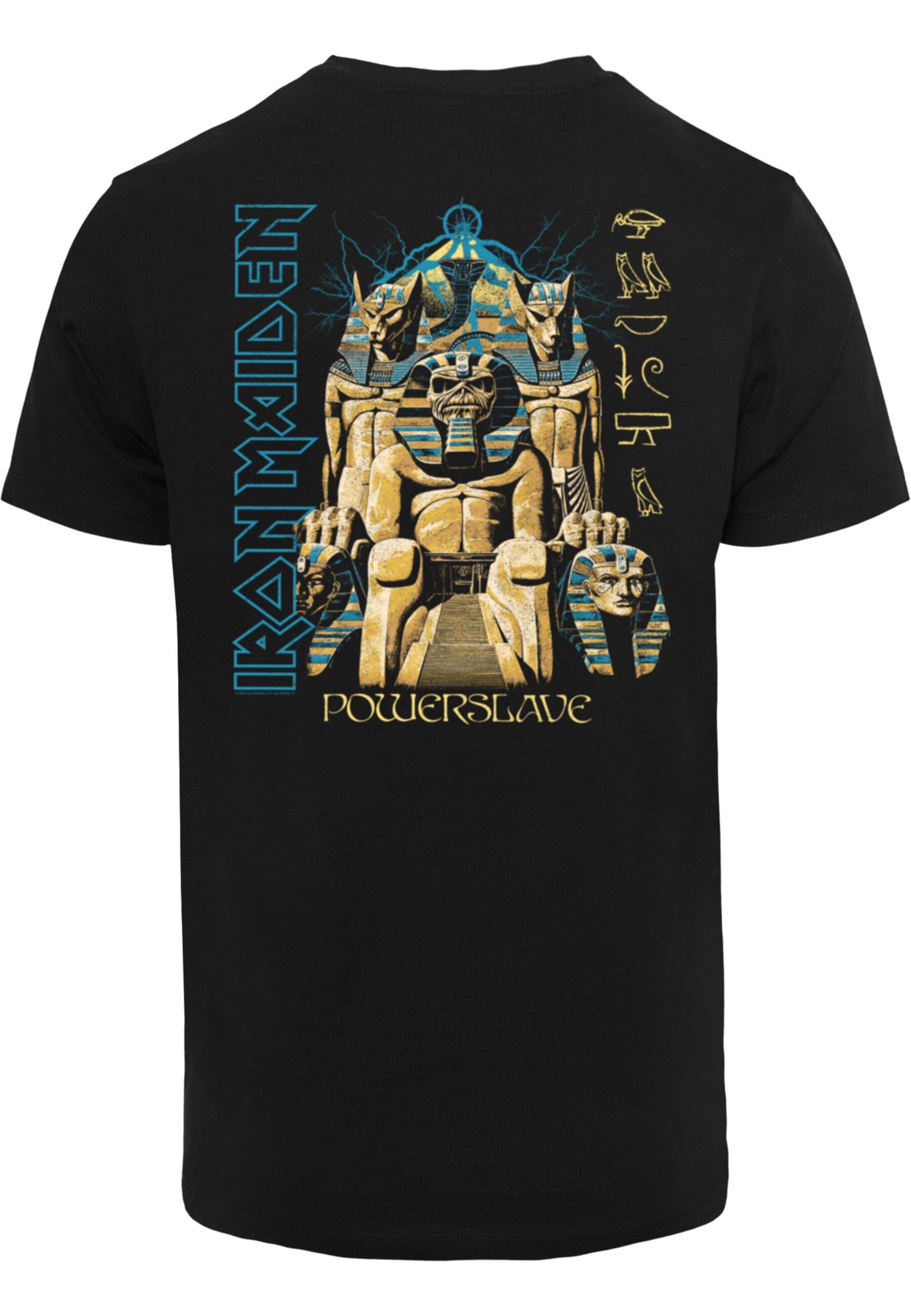 Merchcode Shirt 'Powerslave' in Zwart