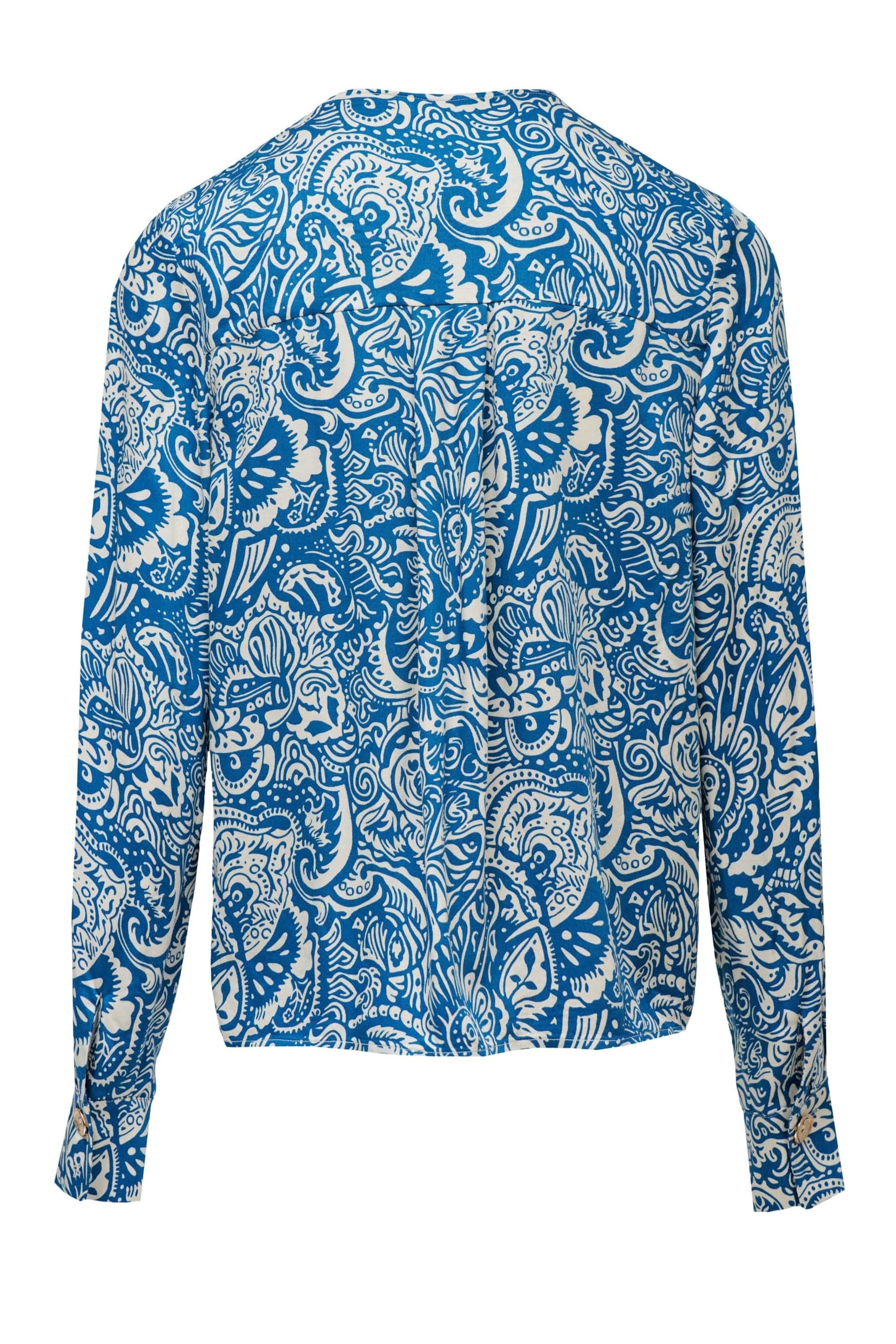 Salsa Jeans Blouse in Blauw