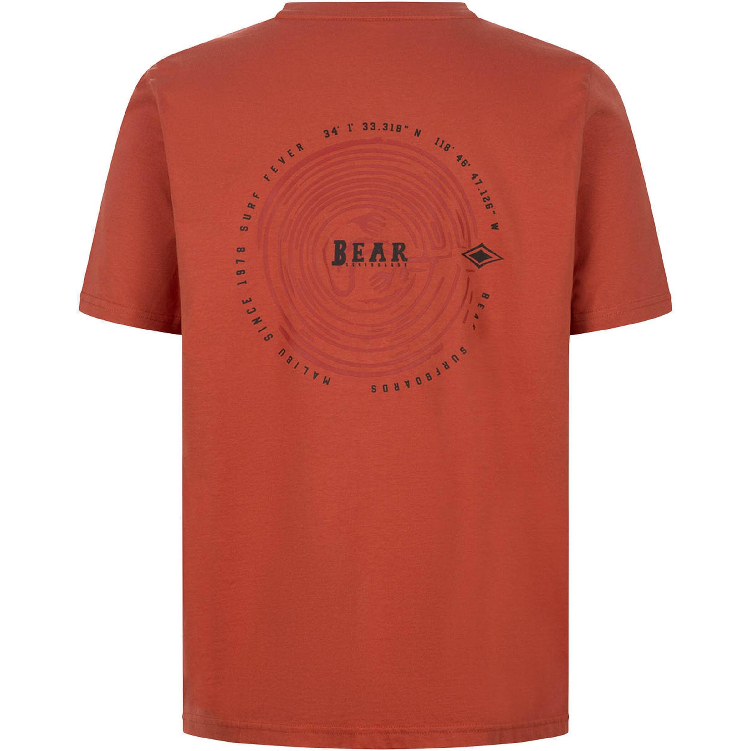 BEAR Shirt 'Maze' in Red