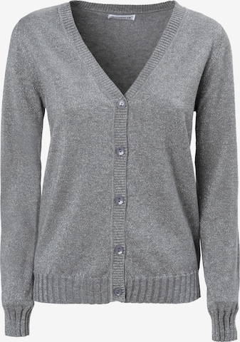 Influencer Shirt in Grau: Vorderseite