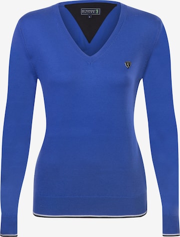 Pullover 'Susan' di Sir Raymond Tailor in blu: frontale