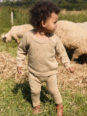 Lil'Atelier Sweter w kolorze beżowy