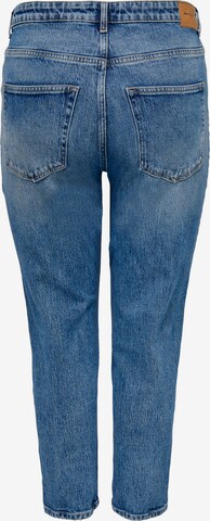 ONLY Carmakoma Slimfit Jeans 'Eneda' in Blauw