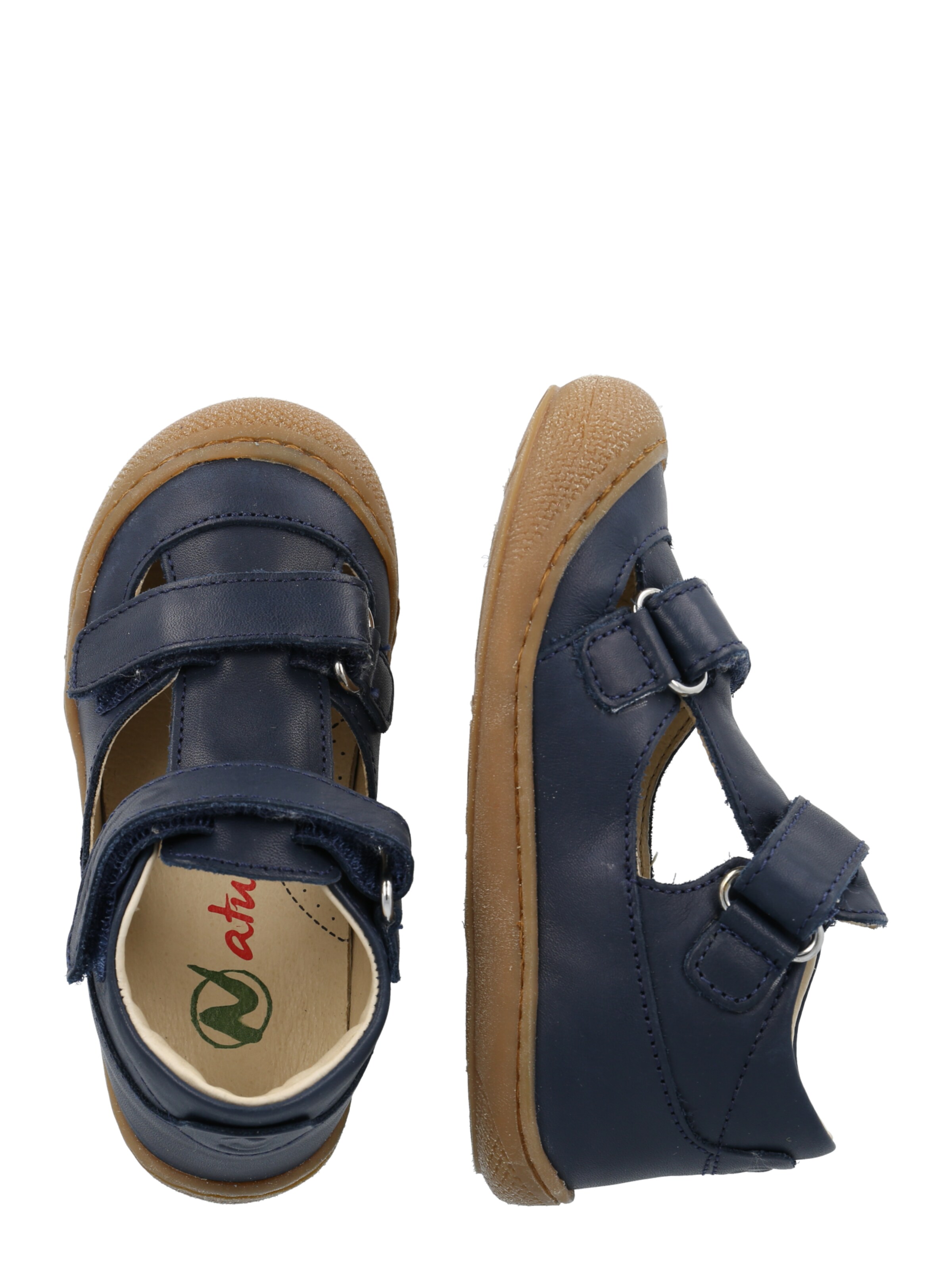 Scarpina primi passi 'Puffy' di NATURINO in blu