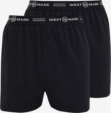 Boxers 'Teddy' WESTMARK LONDON en noir : devant