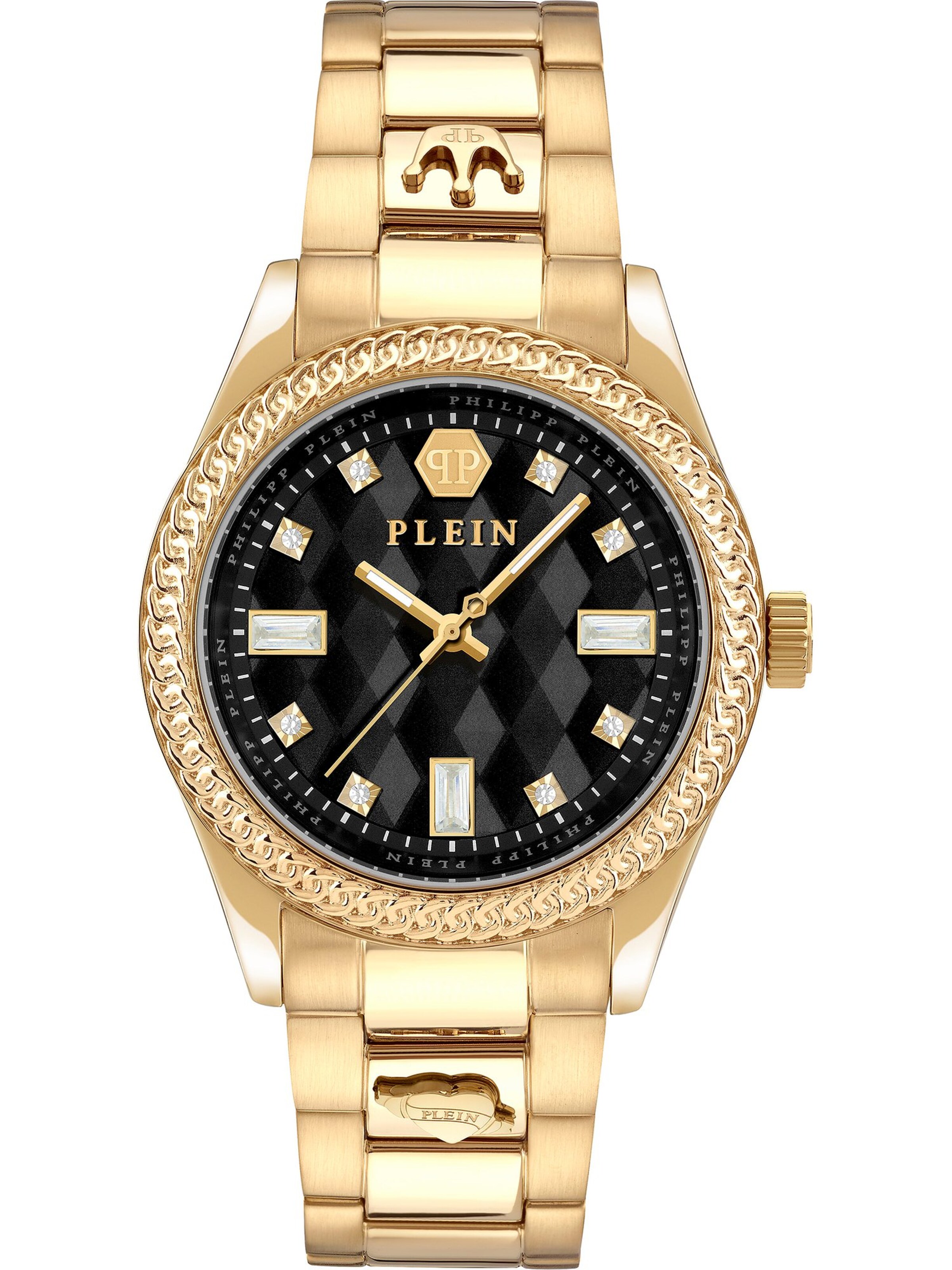 Philipp Plein Analogt ur i guld: forside