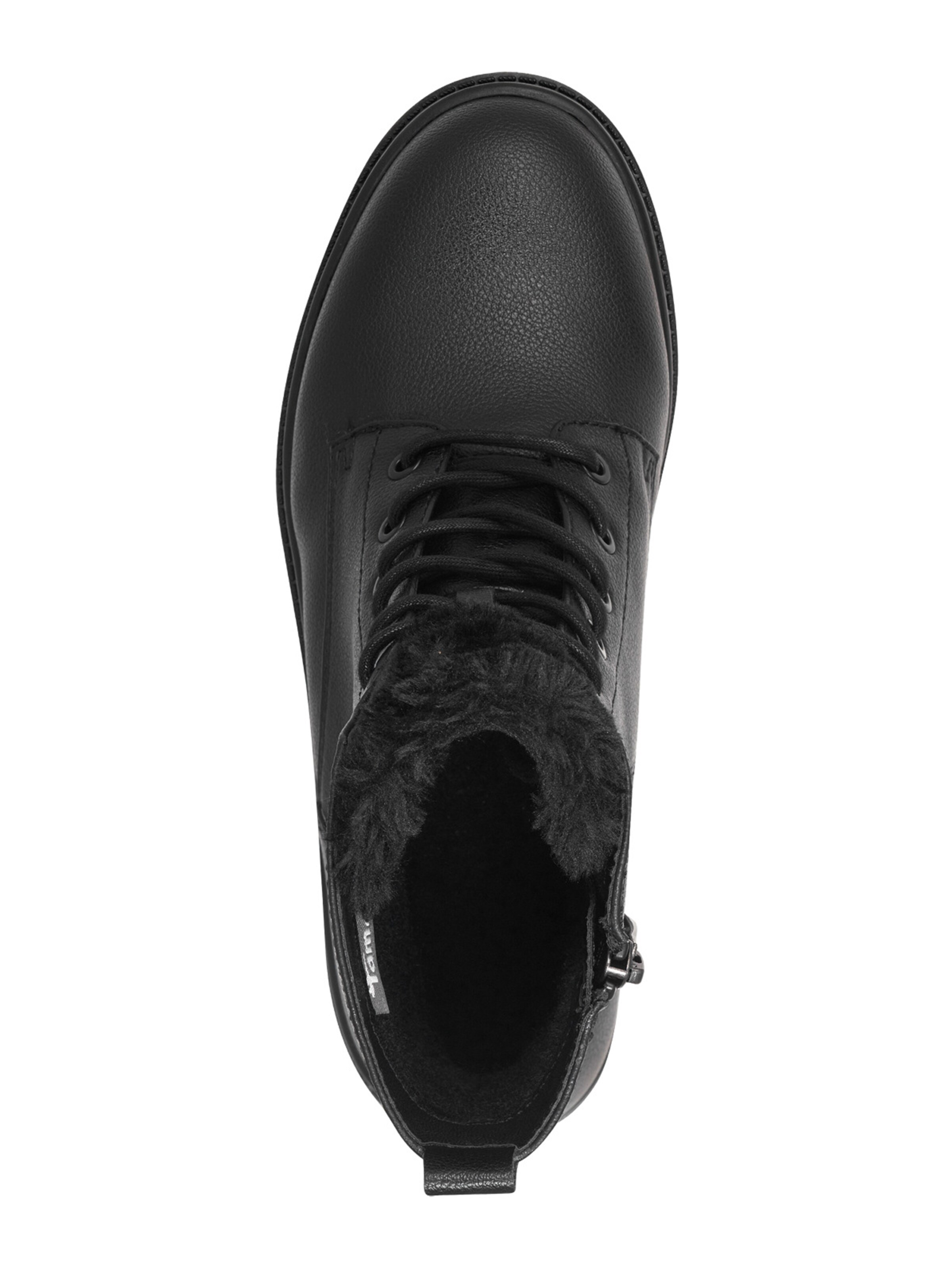 Bottines à lacets Tamaris en noir