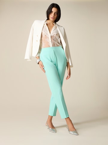 oltre - regular Pantalón en verde