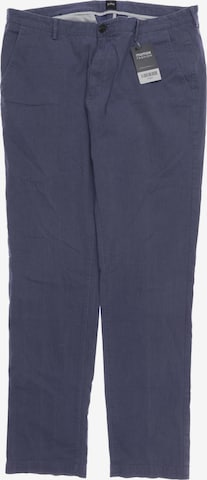 BOSS Pants in 35-36 in Blue: front