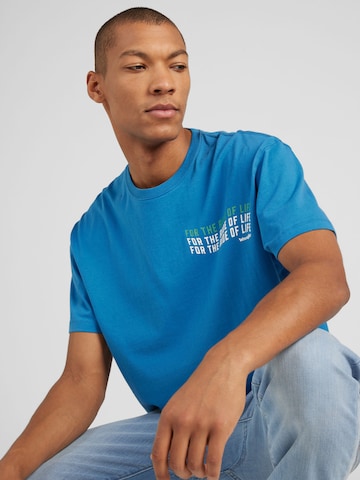 WRANGLER T-Shirt in Blau
