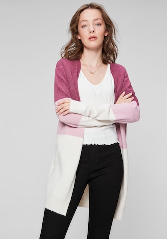 Hailys Knit Cardigan in Pink: front