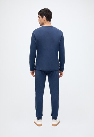 JACK & JONES Домашний костюм 'JACSOLID' в Синий